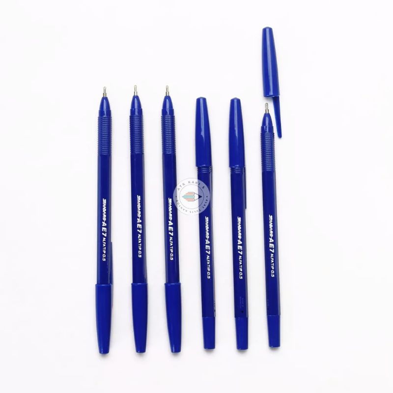 

STANDARD - pulpen AE7 0.5mm biru - pcs