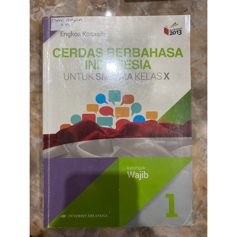 BUKU PAKET BAHASA INDONESIA KELAS 10