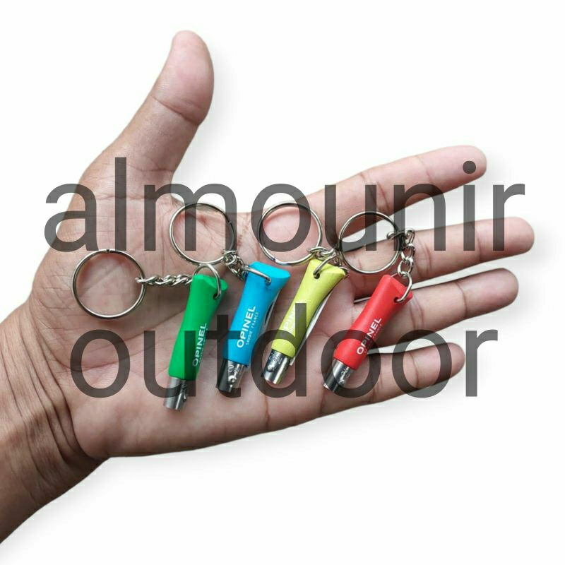 pisau cutter opinel stainless steel N⁰02 original pisau mini saku gantung kunci