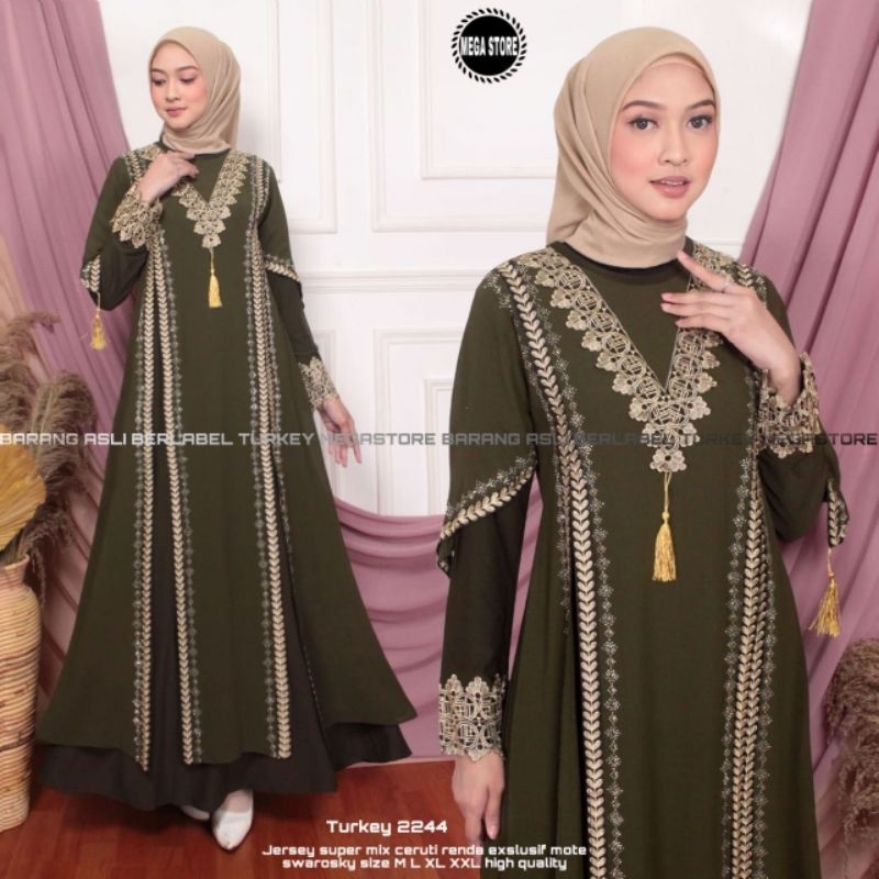 Gamis Turkey Premium Busana Muslimah