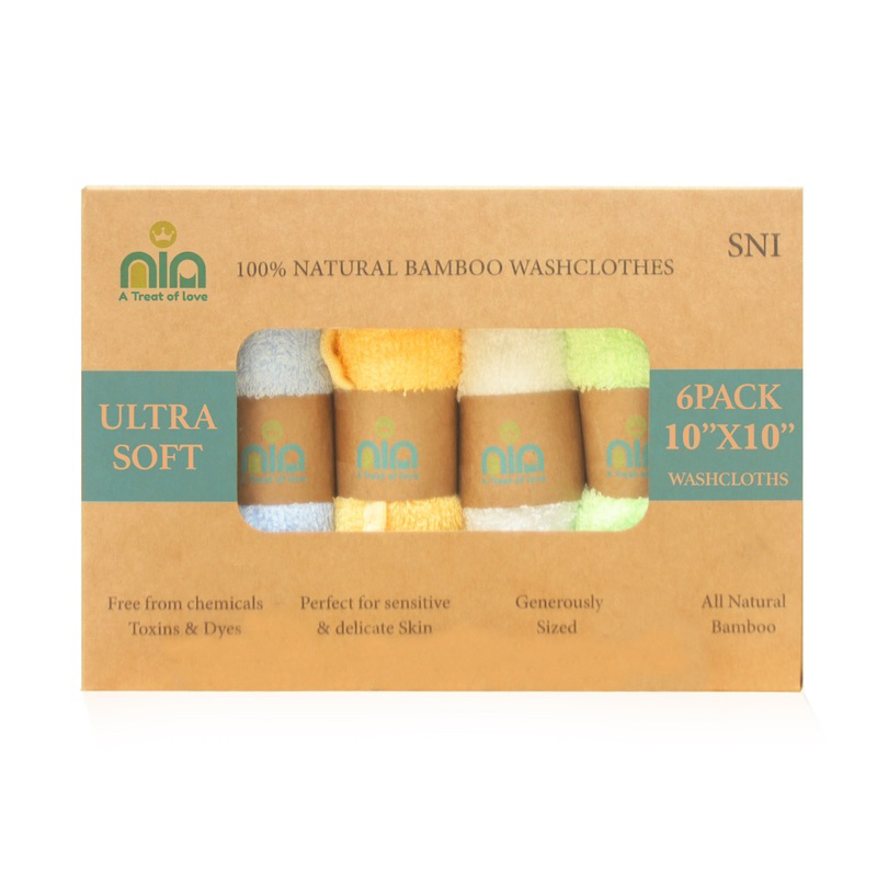 Nia - Nia Bamboo Towel - Sapu Tangan Nia