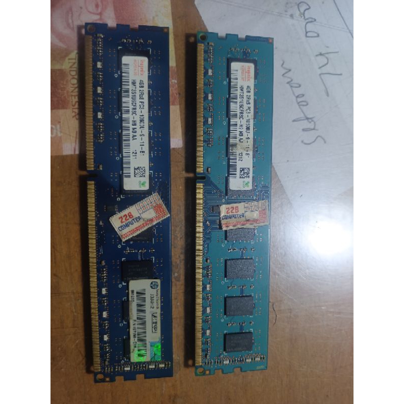 RAM Hynix 4 GB DDR3 PC 10600