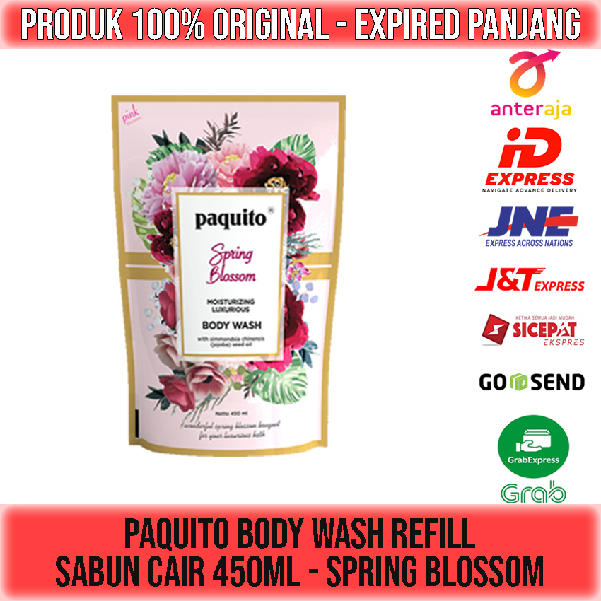 SABUN CAIR BODY WASH PAQUITO REFILL 450ml