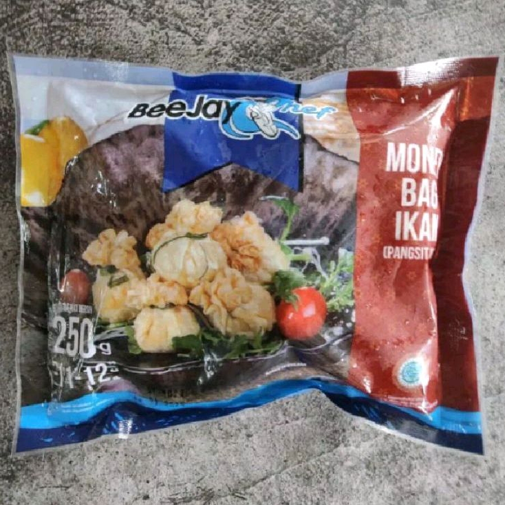 

Bee Jay Chef Moneybag Ikan 250gr Pangsit Ikan Beejay