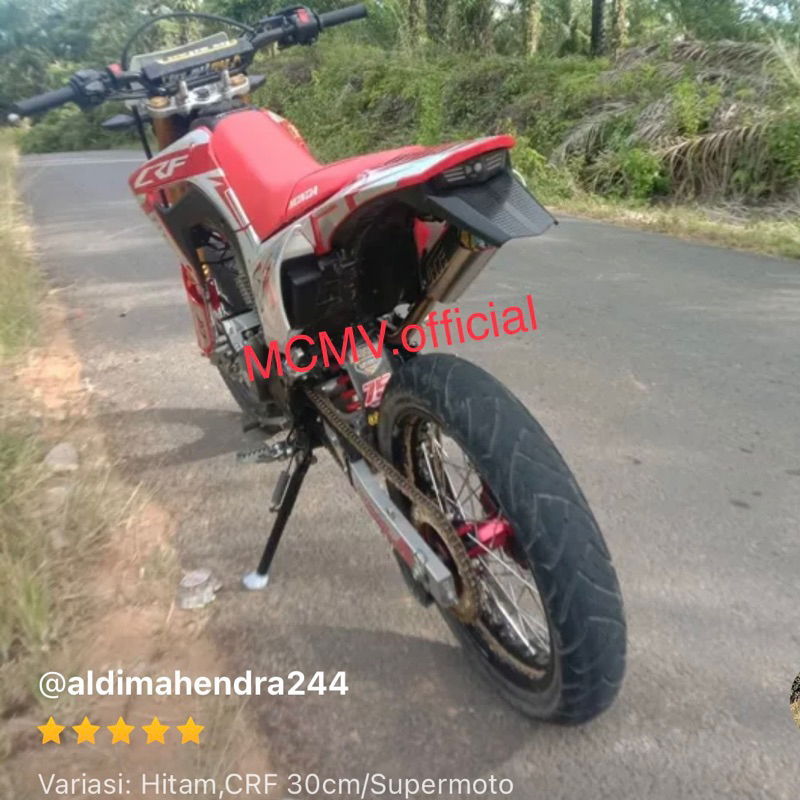 STANDAR SAMPING replika KTM pnp CRF / KLX BF / Dtracker 40cm supermoto jagrak jagang samping motor CRF KLX DTRACKER 150 40cm 30cm supermoto