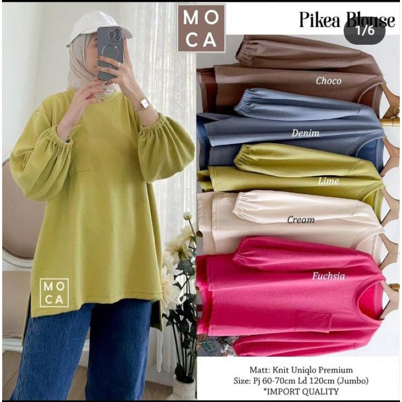 atasan pocket oversize atasan aster merk clarke