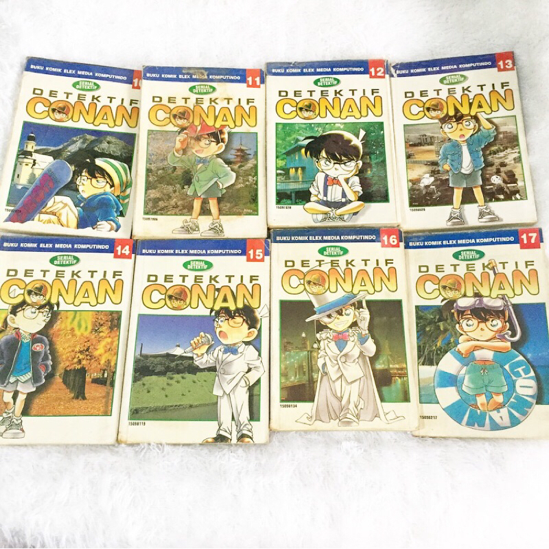 

Detektif Conan Serial Komik Kolpri Preloved 10-17