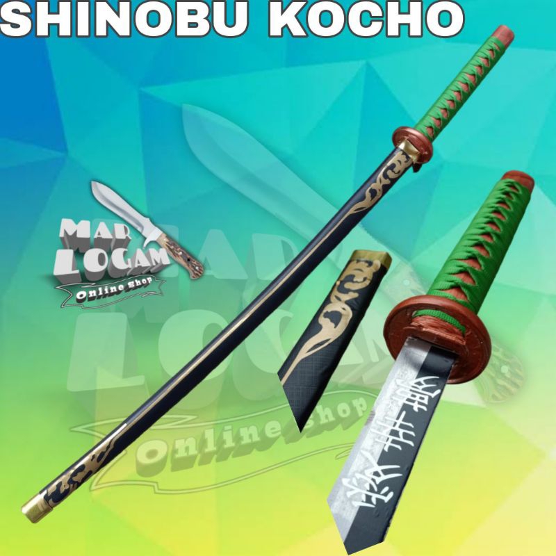 HANYA ADA DI TOKO INI SAJA!!! Katana khunto REMODEL shinobu kocho samurai demon slayer anime kimetsu no yaiba