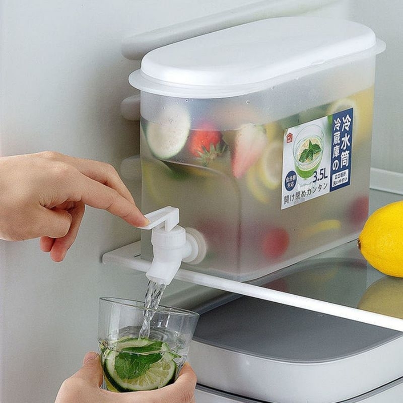 (COD) Dispenser Kulkas Warna Free 4 Gelas / Dispenser Air Portabel / Dispenser Jus