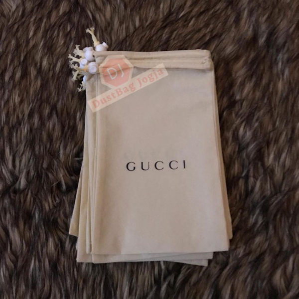 Promo DB Wallet GUCCI DustBag Tas Serut Sarung Cover Dompet Dust Bag Branded Berkualitas