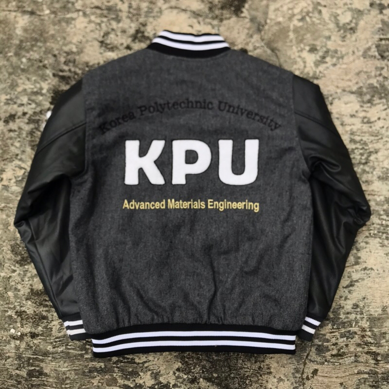 Varsity univ leather