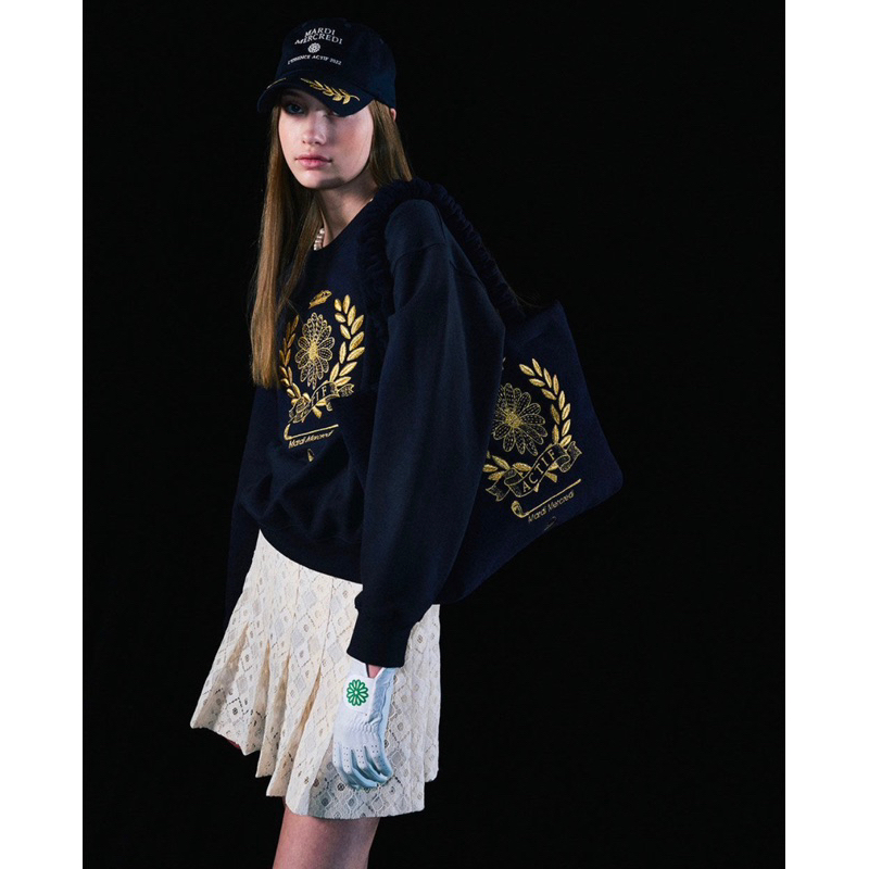 MARDI MERCREDI Actif - Sweatshirt Metallic Nouveau Emblem