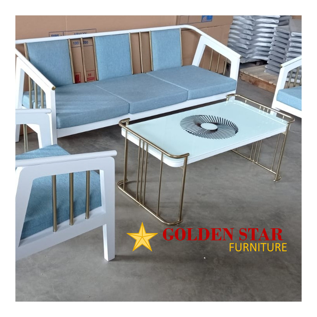 Kursi Tamu Siantano Sofa 311-7 + Meja ready makassar promo