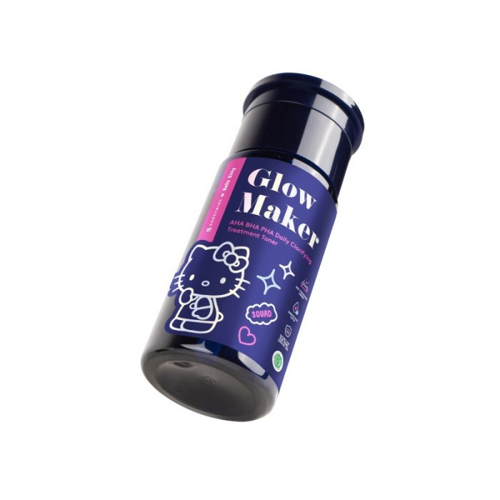 ✨ AKU MURAH ✨ SOMETHINC X HELLO KITTY Glow Maker AHA BHA PHA Clarifying Treatment TONER