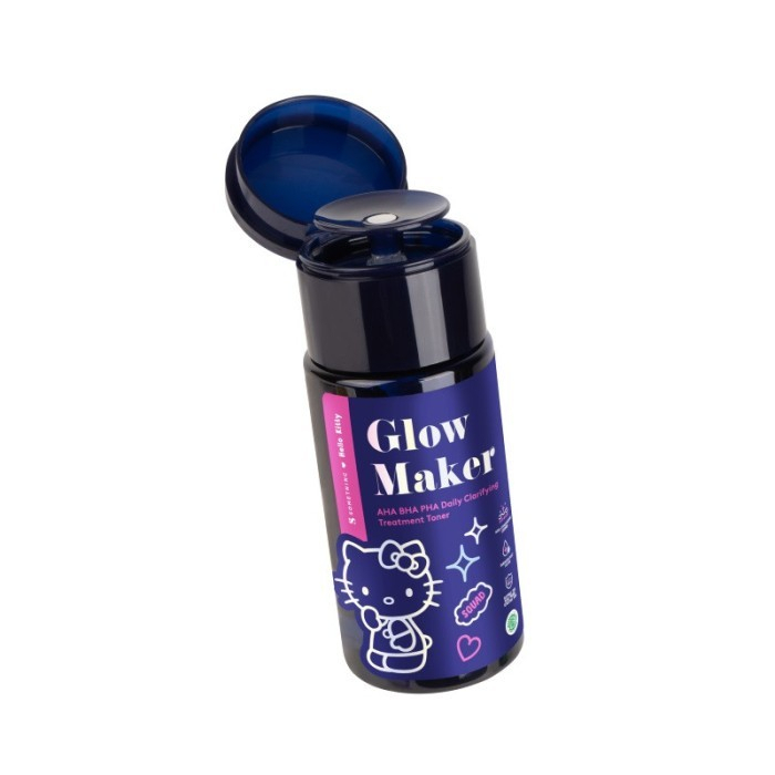 ✨ AKU MURAH ✨ SOMETHINC X HELLO KITTY Glow Maker AHA BHA PHA Clarifying Treatment TONER