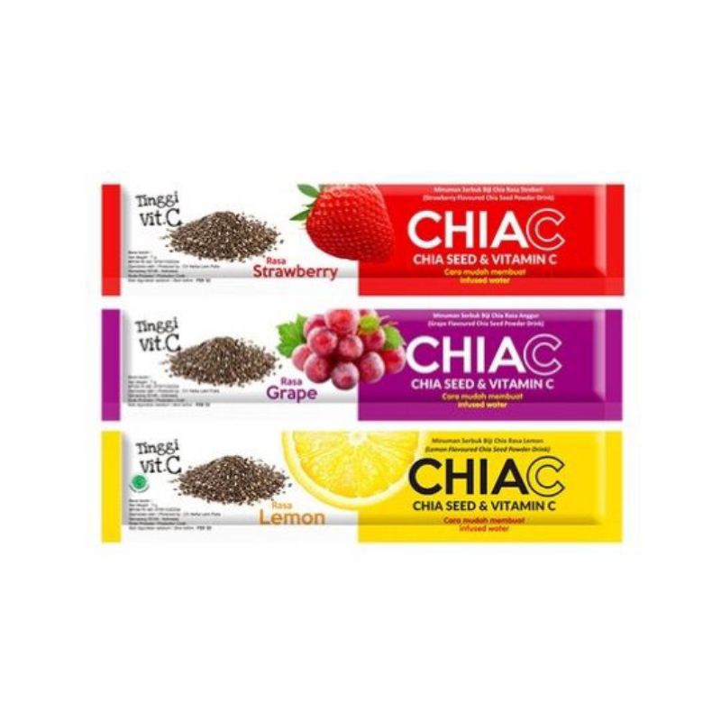 Chia C infus water Diet vitamin 1 pak isi 5