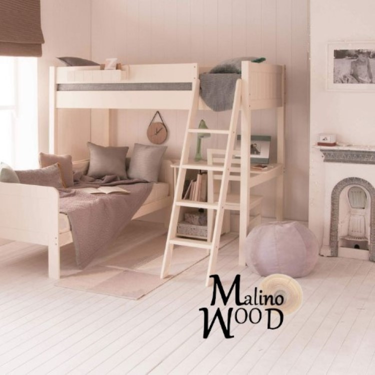 Ranjang susun ranjang tingkat kayu bunk bed dipan divan tempat tidur kayu minimalis BB-10