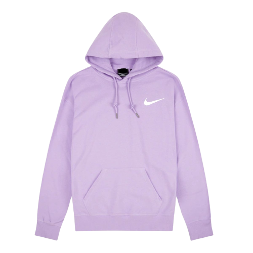 Sweater hoodie nike small swoosh abu misty | Nike sportswear fleece | Hoodie jumper sweatshirt pria &amp; wanita terbaru | Jaket pria murah | sweter unisex premium