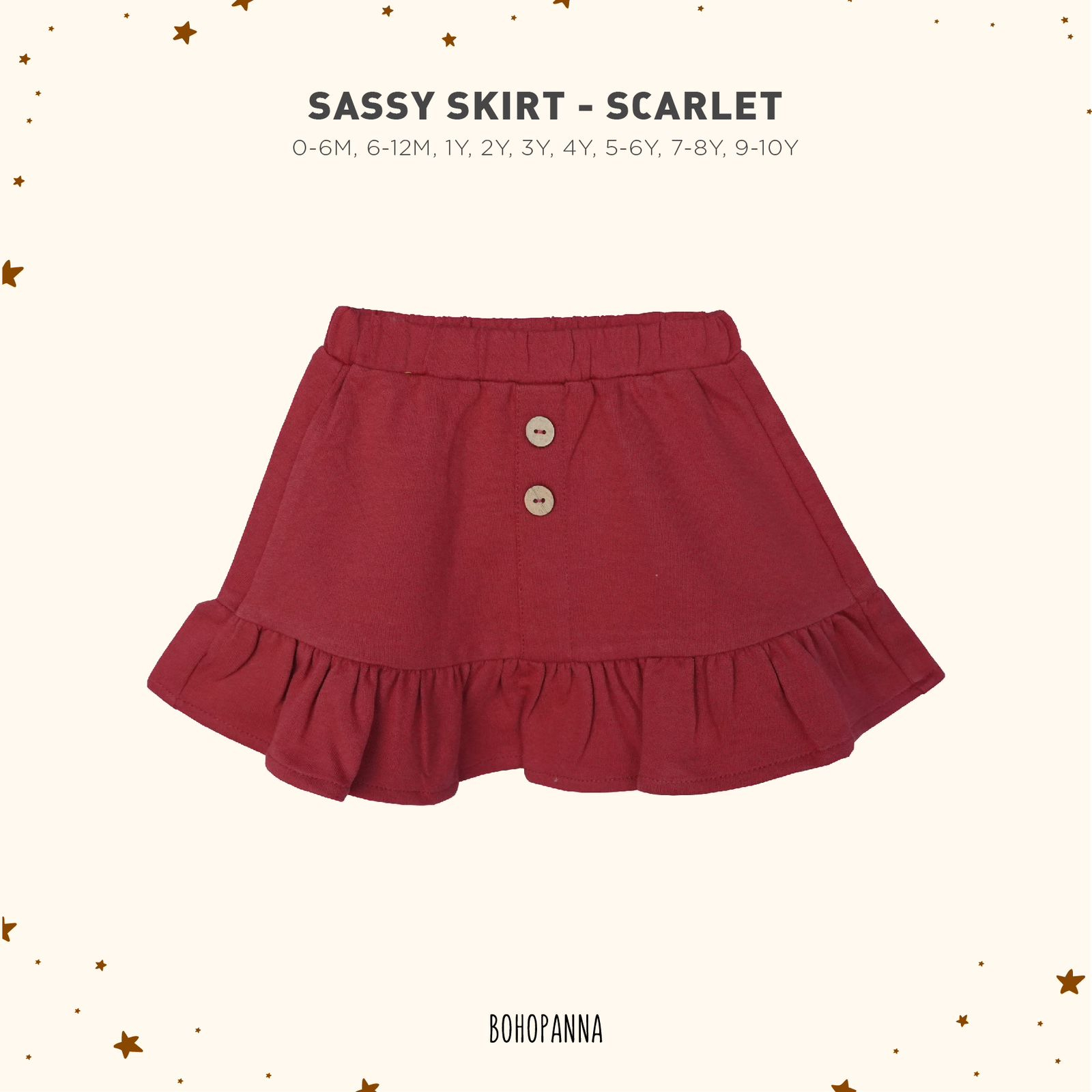 Bohopanna Sassy Skirt ver.3 - Rok Anak Perempuan 0-10 tahun