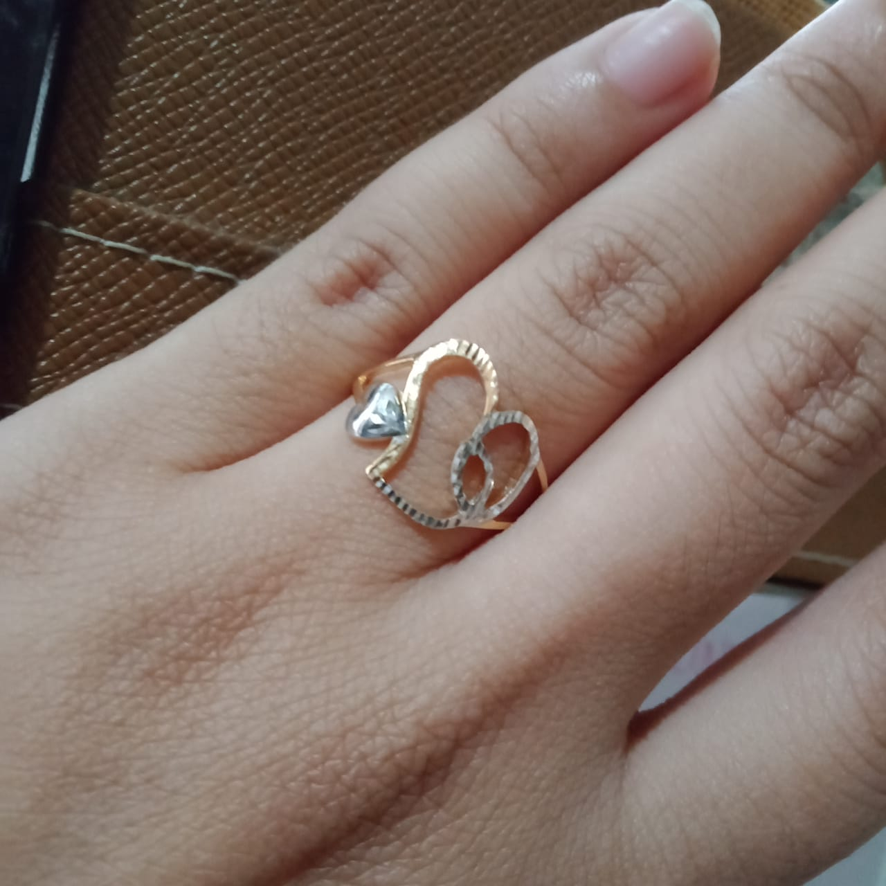 Cincin Emas 17K - 1.5 Gr Kadar 750 - 5039