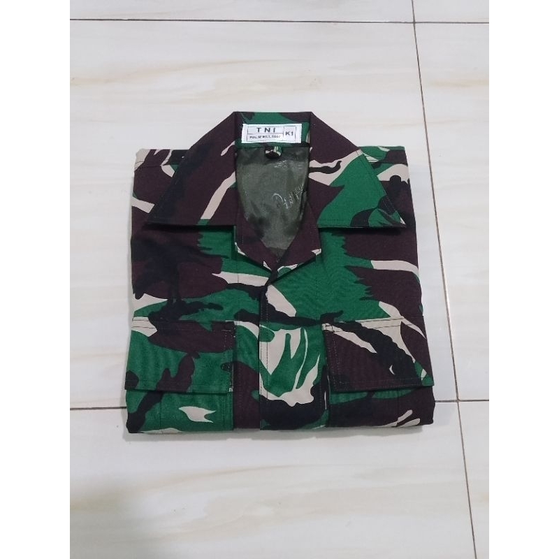 Seragam PDL TNI-AL AD AU Bahan Velbed Woll Berkualitas Premium Anti Air