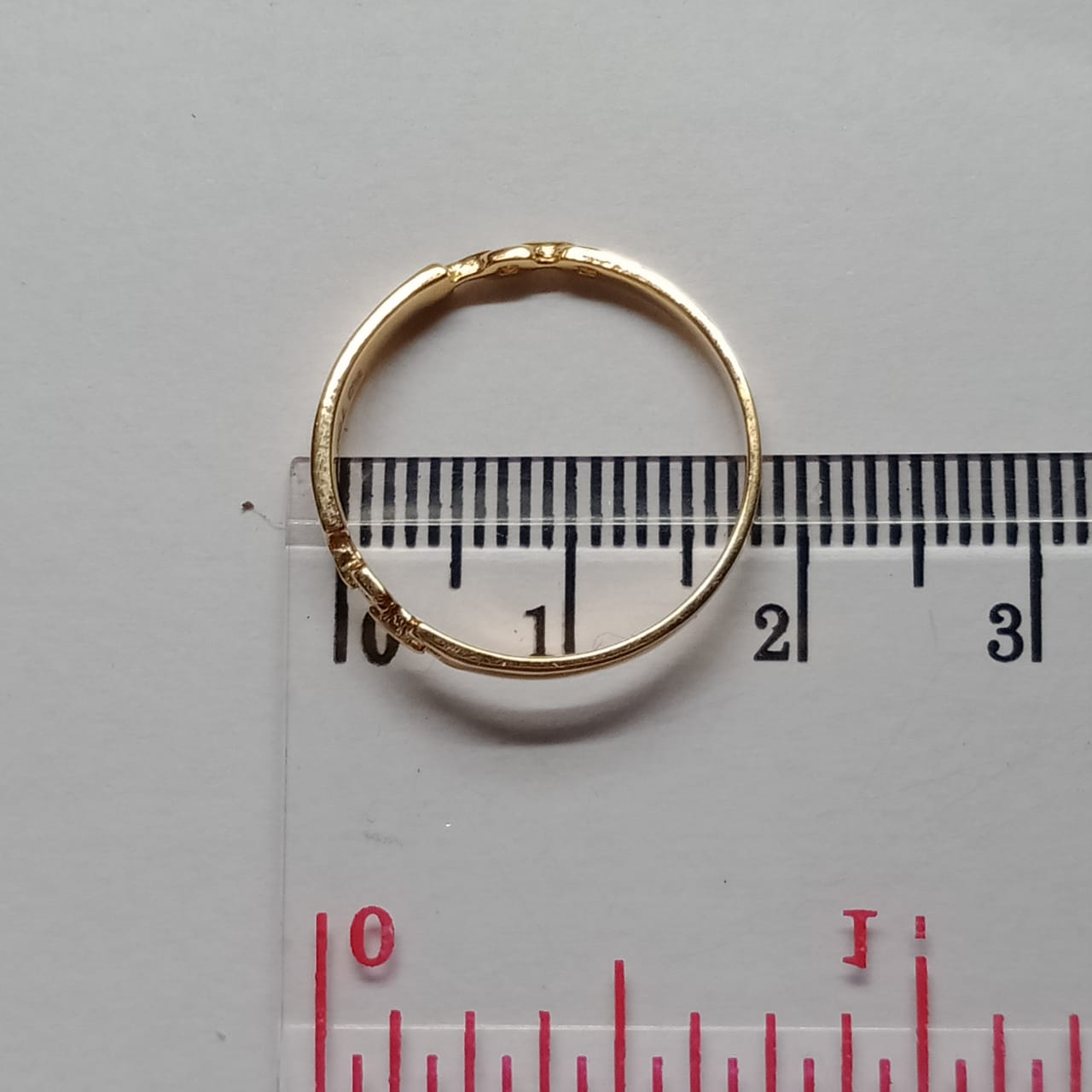 Cincin Emas 17K - 1.35 Gr Kadar 750 - 5043