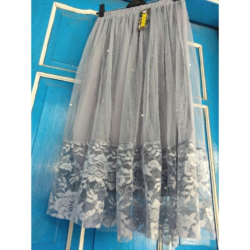 Rok tutu renda mutiara 6-8th dan 9-12th