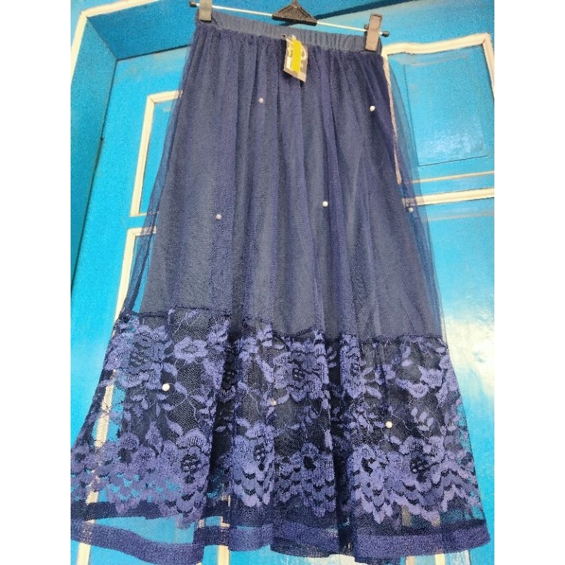 Rok tutu renda mutiara 6-8th dan 9-12th