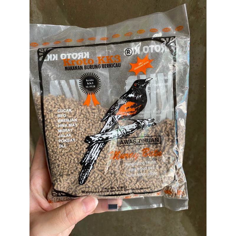 KROTO KK3 MAKANAN BURUNG BERKICAU