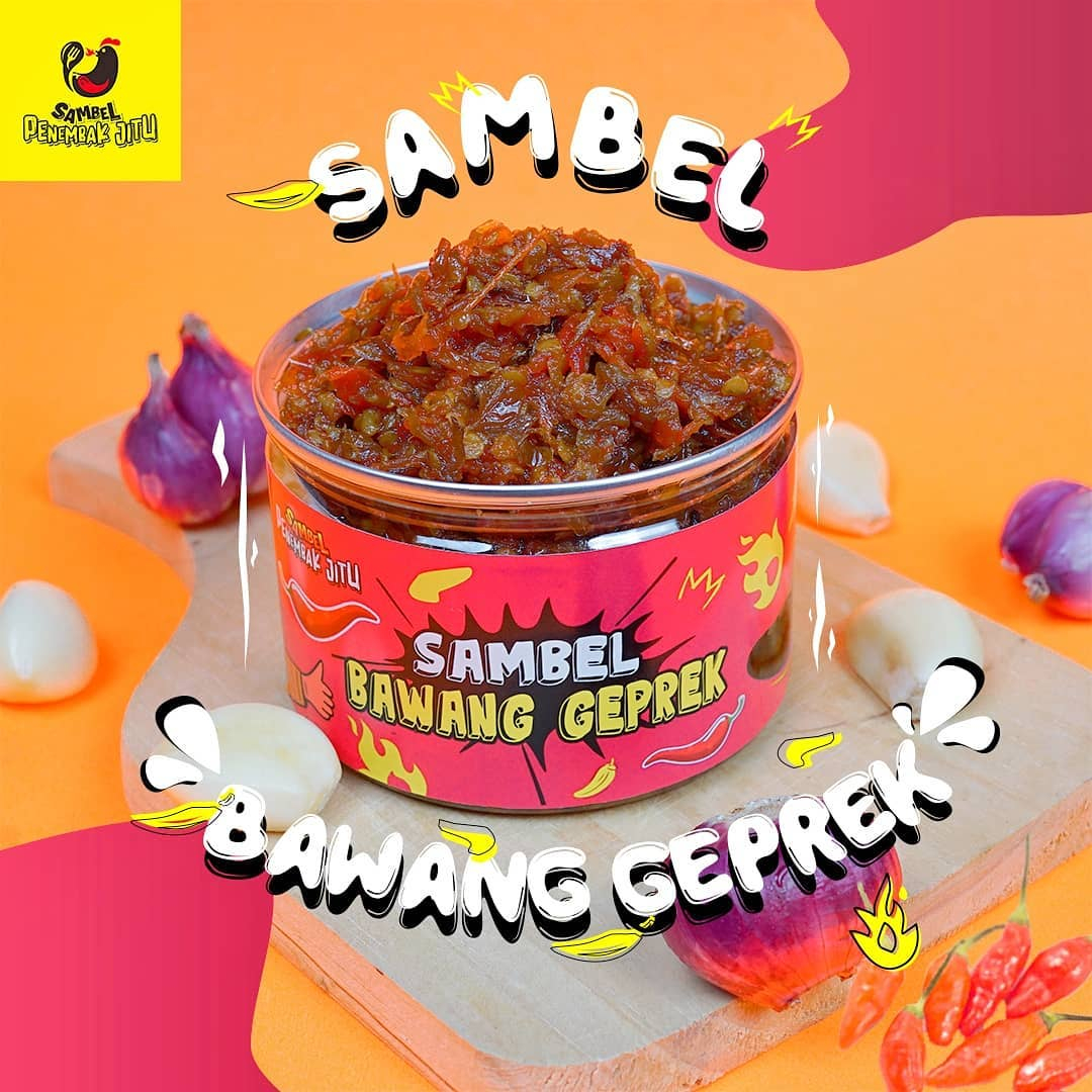 

Sambel Bawang Geprek By Sambel Penembak Jitu