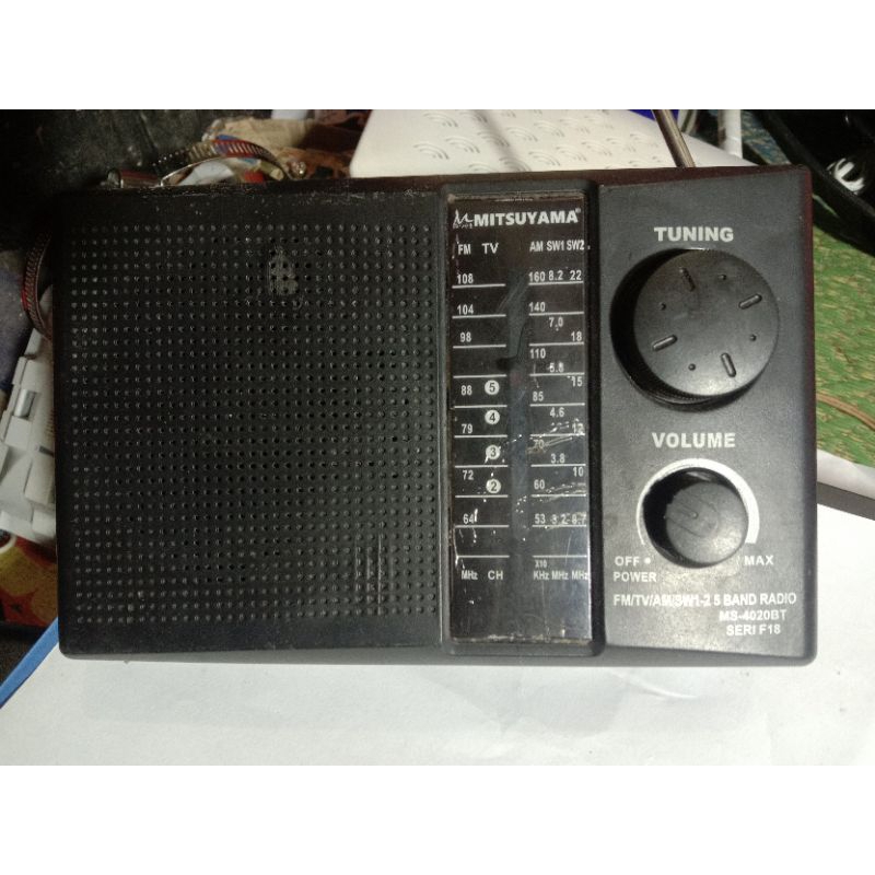 radio bekas mitsuyama