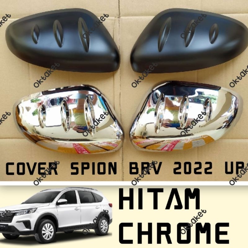 cover spion Honda Brv 2022 2023 2024 Hitam chrome