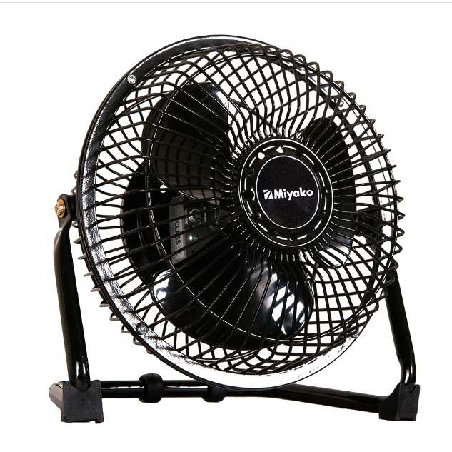 Desk Fan / Kipas Angin Miyako KAD-06 / KIPAS ANGIN DUDUK MIYAKO / KIPAS BESI MIYAKO / Kipas Angin Meja Miyako