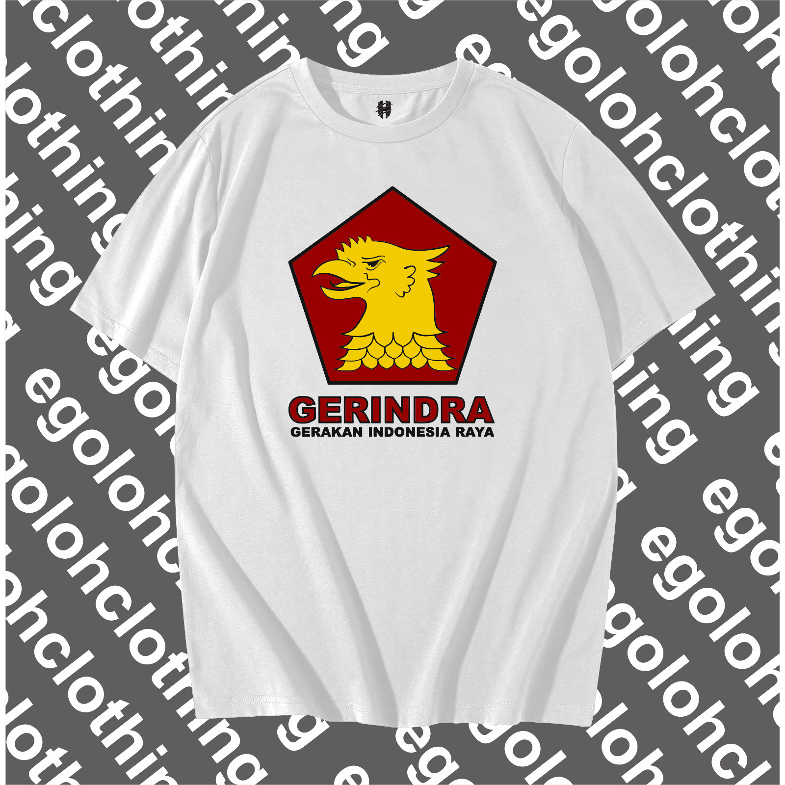 KAOS - BAJU KAOS PARTAI GERINDRA - BAJU THIRT PARTAI GERINDRA