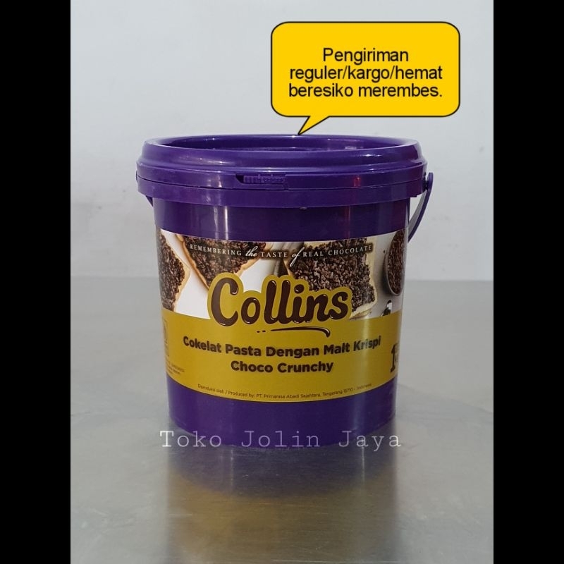 

1kg Collins choco crunchy selai olesan