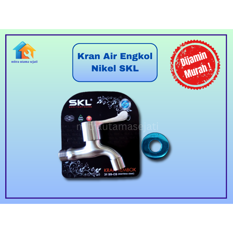 Kran Air Tembok Keran Air Engkol Nikel SKL