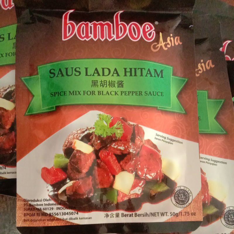 

Bamboe Saos Lada Hitam 50gr