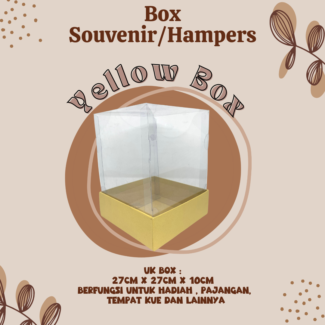 

BOX HAMPERS | BOX HADIAHI | BOX KUE YELLOW