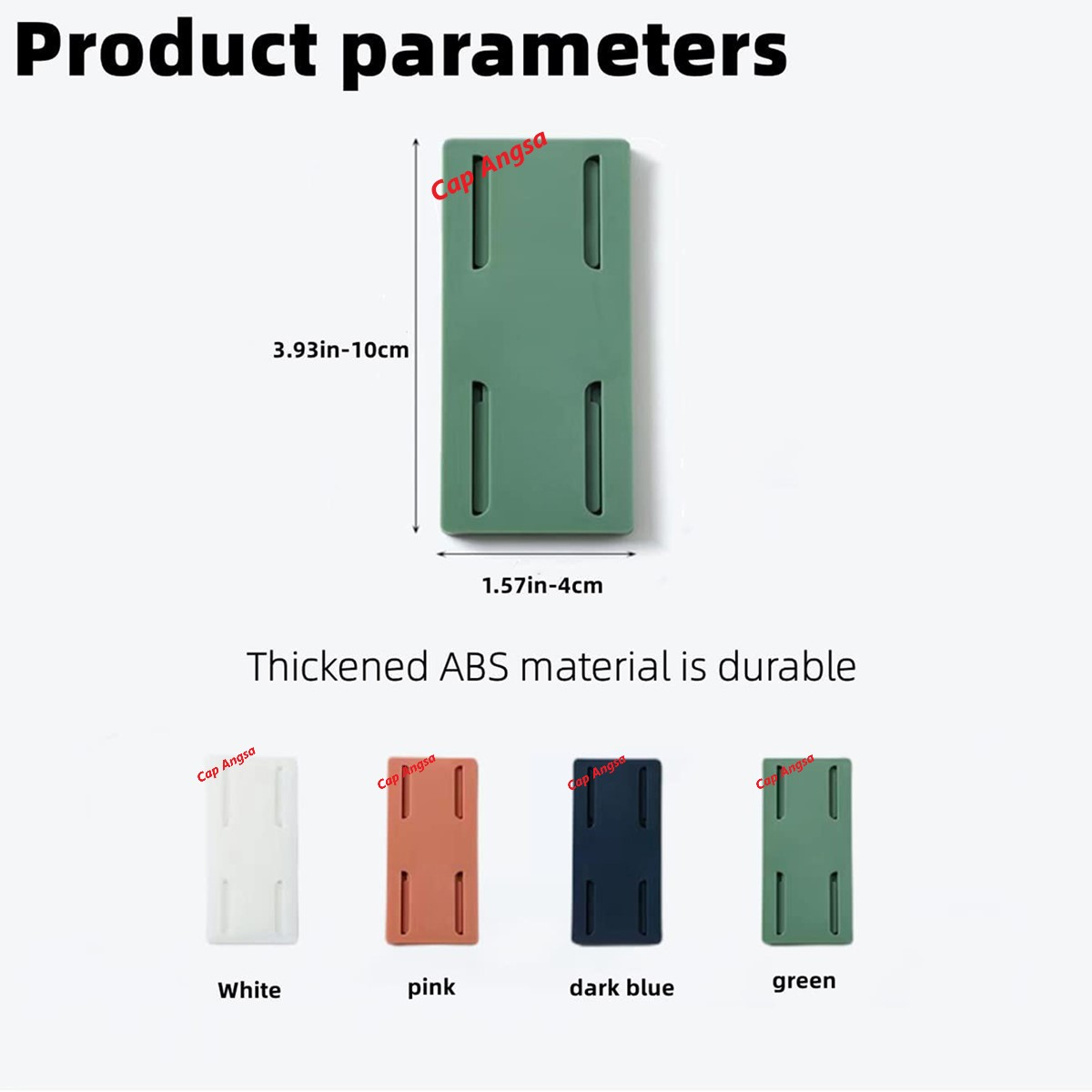 SLIDING HOOK STAND HOLDER KAIT GANTUNG GESER COLOKAN LISTRIK STOP KONTAK WIFI ROUTER FRAME PLUG PAKU