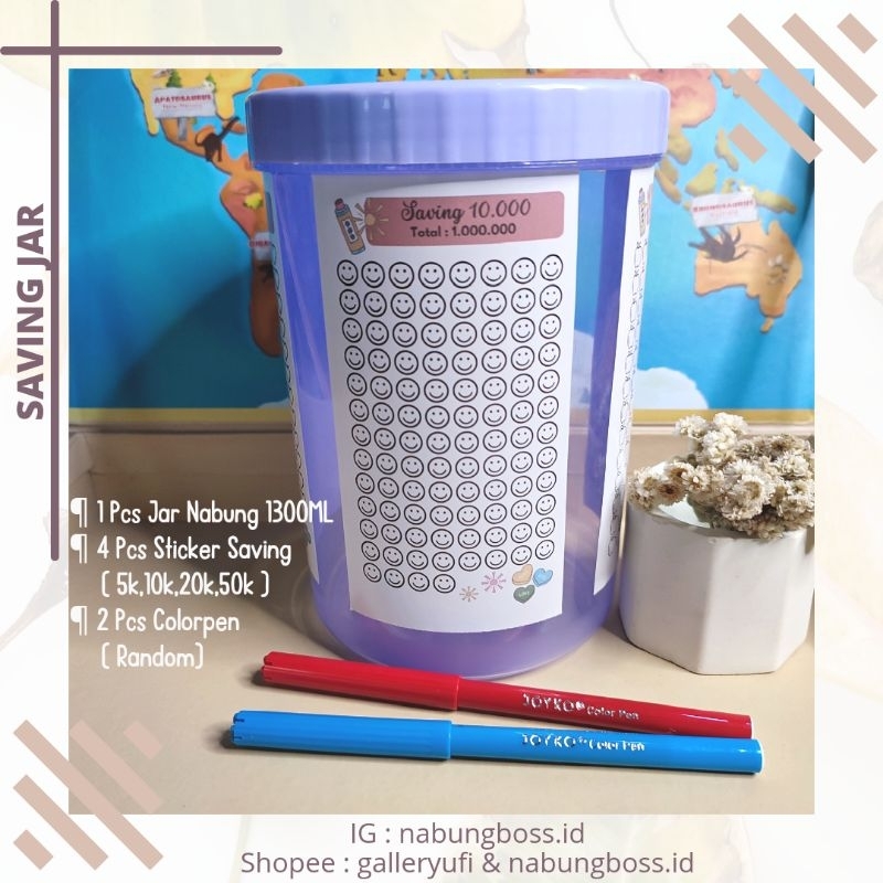 Saving Jar / Toples Menabung