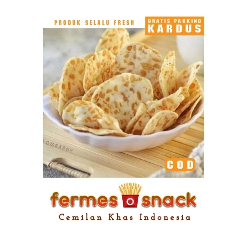 

Keripik Tempe Sagu Original Khas Indonesia