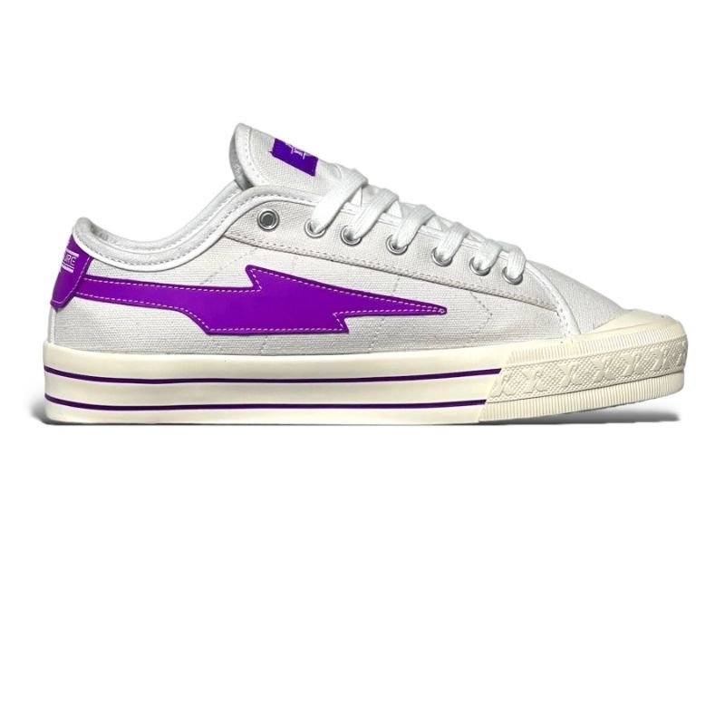 Sepatu XternalStepSure - Mitterns Storm Low White Purple