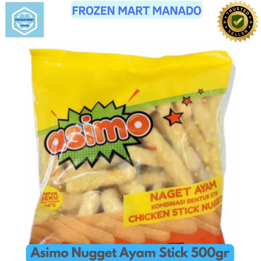 

Asimo Nugget Ayam Stick 500gr - Frozen Mart Manado (Frozen Food Manado)