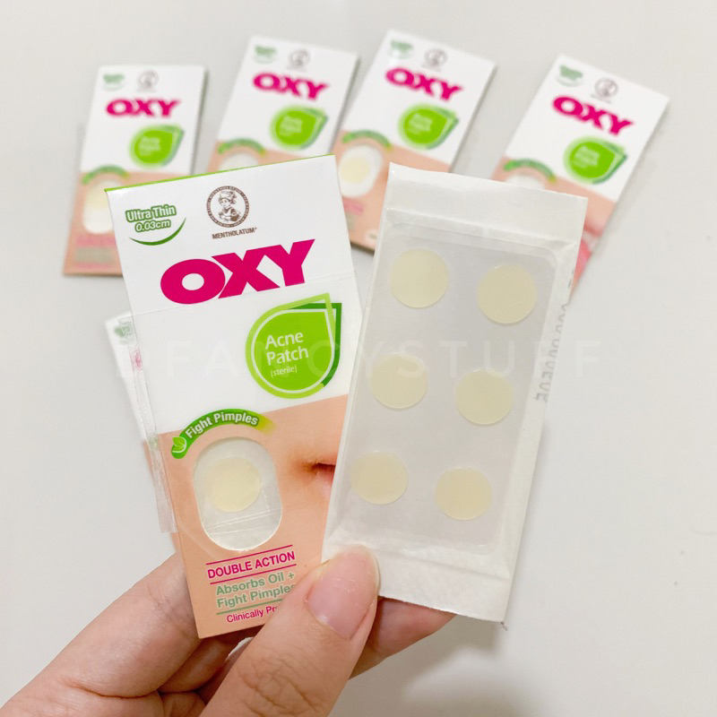 Oxy Acne Patch Ultra Thin 0.03cm Trial Size Original Stiker Jerawat