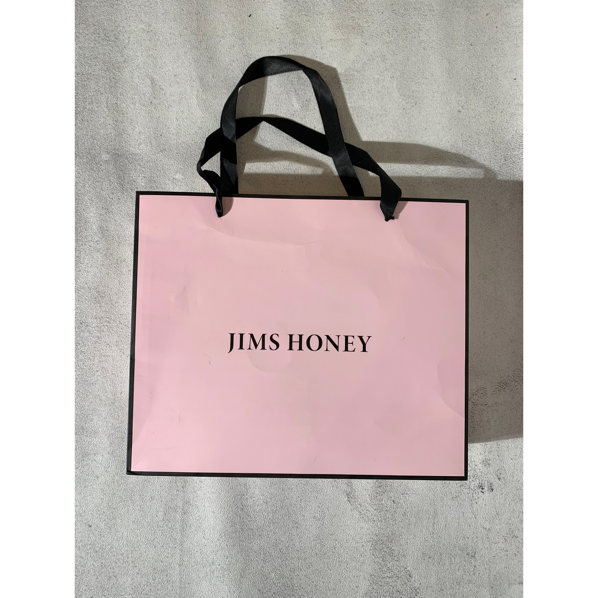 JIMS HONEY PAPER BAG PINK TAS KADO ELEGAN MURAH IMPORT JH