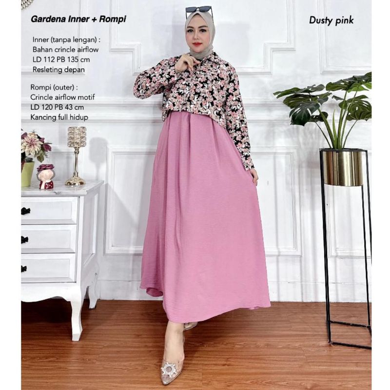 Gamis AirFlosw rompi - Gardena rompi //JF1222