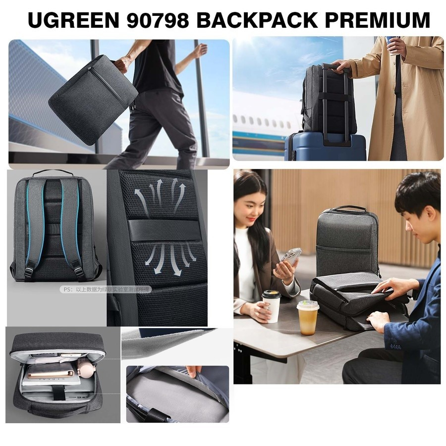 UGREEN Tas Ransel Backpack Tas Laptop Waterproof 15.6 Inch Original - 90798