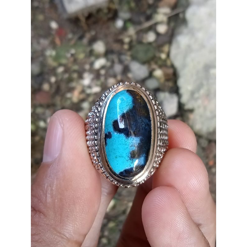 ✅ Natural Bacan Doko Kembang - Semi Kristal ( Batu Akik asli Ternate - bukan bacan obi fire opal kal
