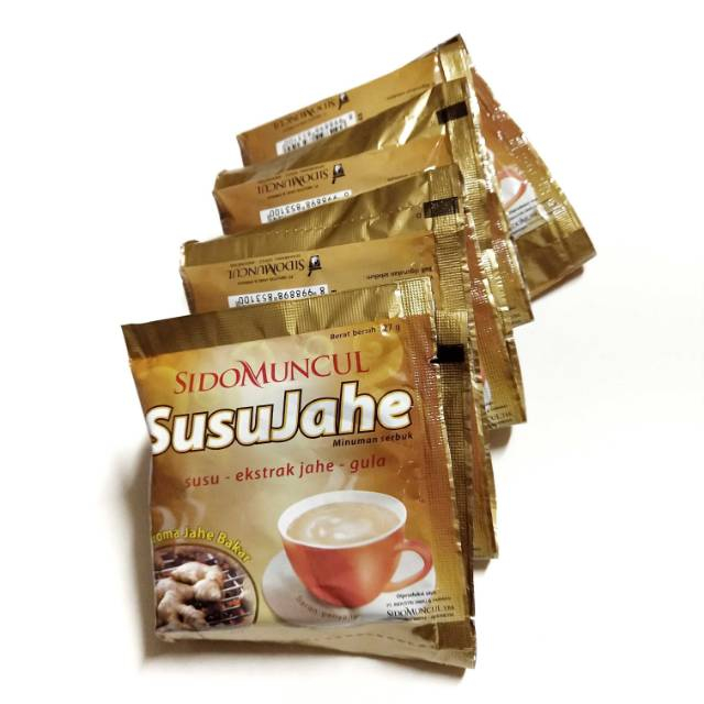 

Susu Jahe Sido Muncul RENCENG (Isi 10 Sachets)