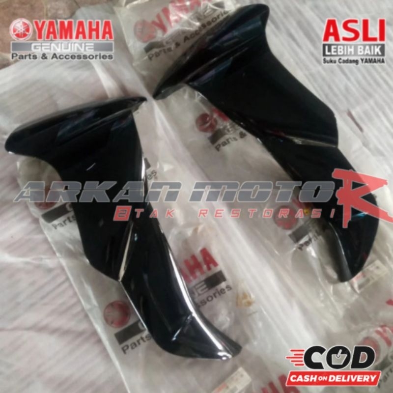 LEG SHIELD SAYAP LUAR 5TP JUPITER Z KANAN KIRI HITAM ORIGINAL